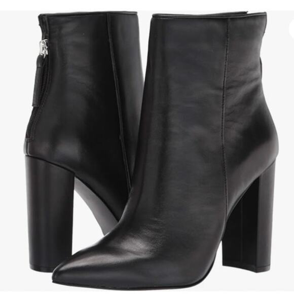 Steve Madden Tristan Leather Boot in Black Size 7 - Picture 6 of 6